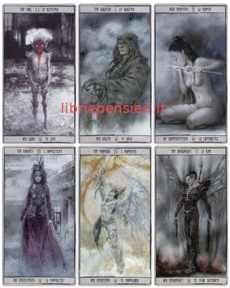 Alcune carte dei Tarot Malefic Time